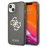 Etui Guess Glitter 4G Big Logo na iPhone 13 mini - czarne