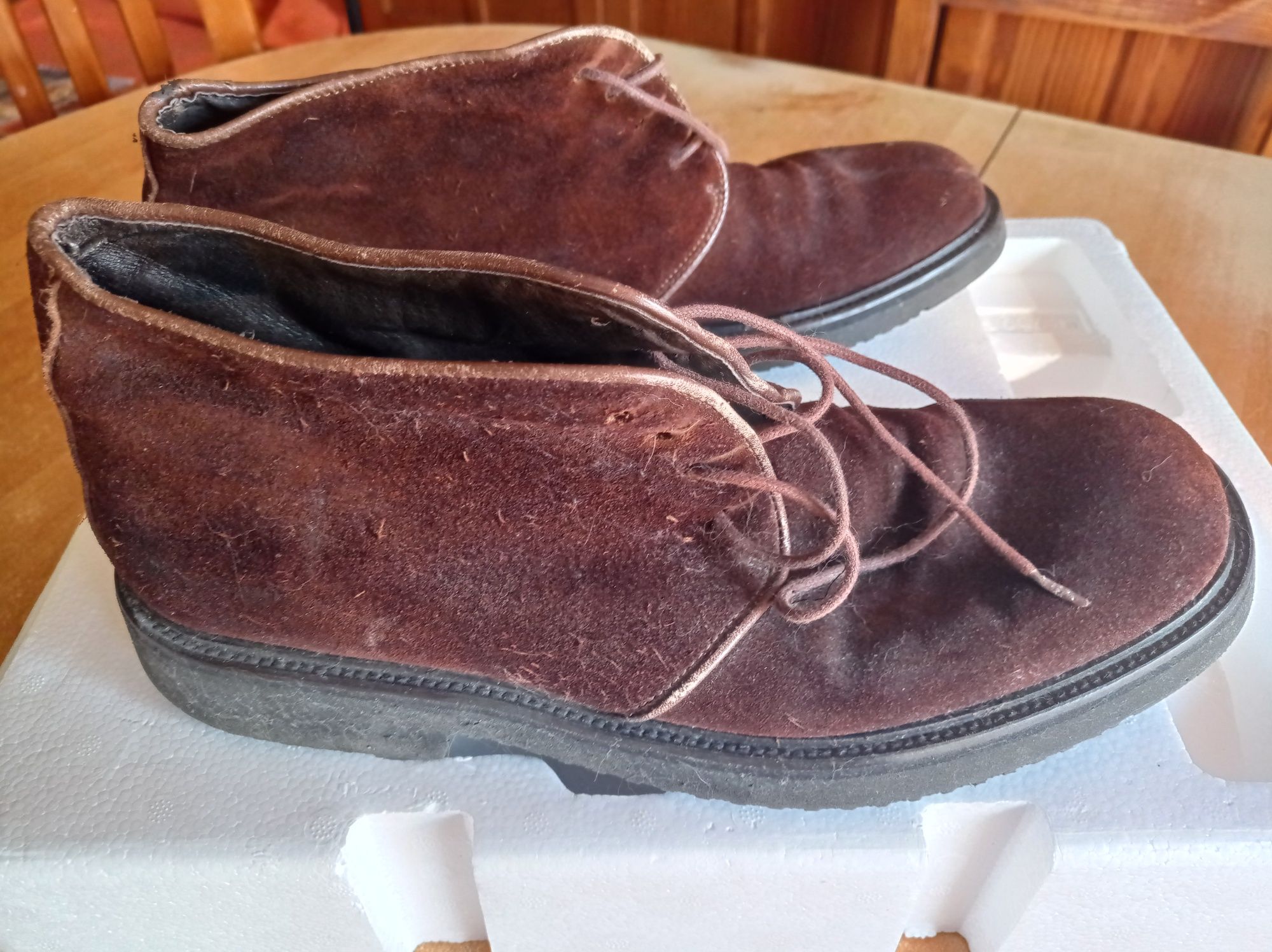 Botas de camurça n°44