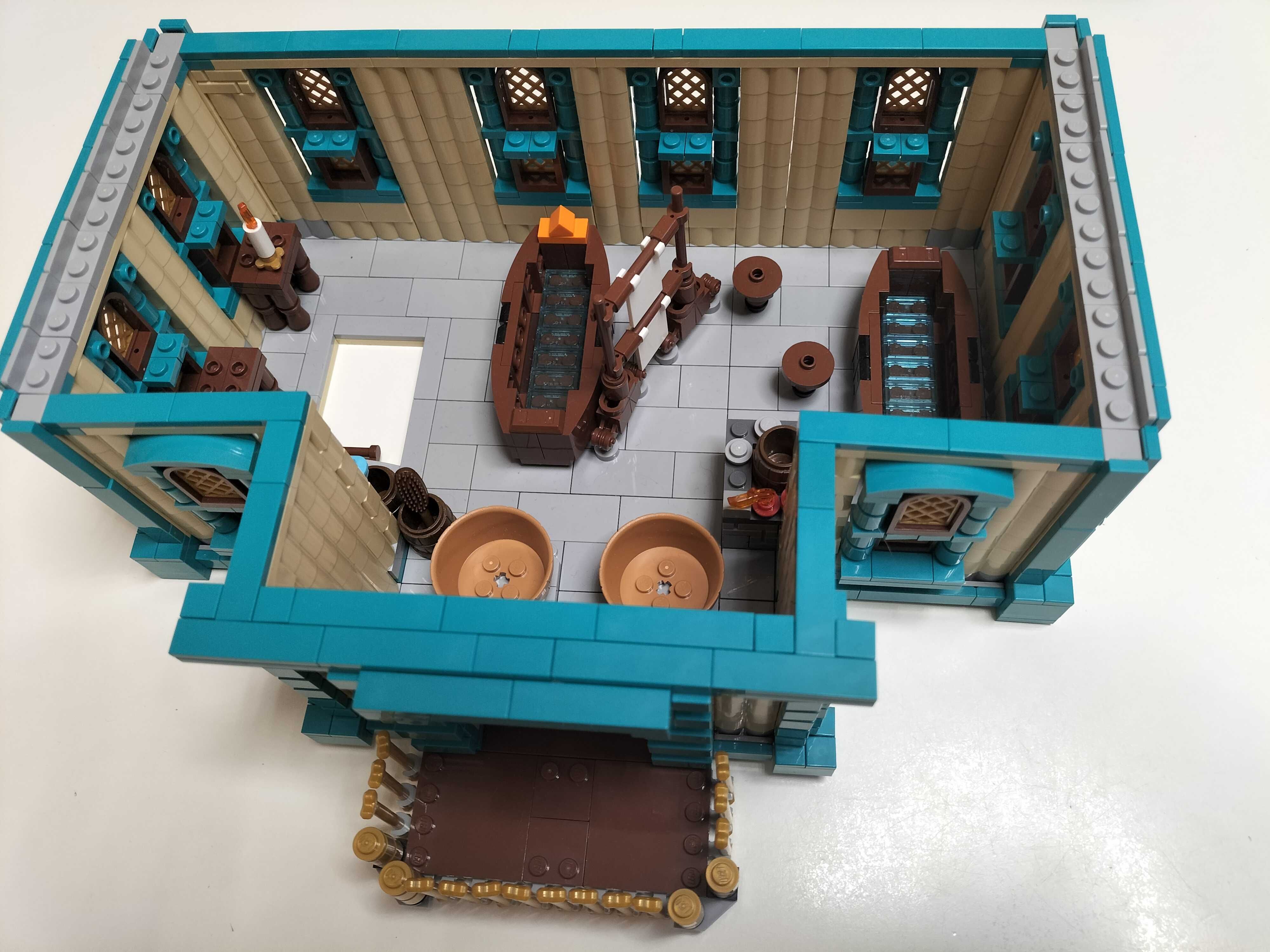 LEGO Modular Kamienica Medieval Bath House Średniowieczna Łaźnia