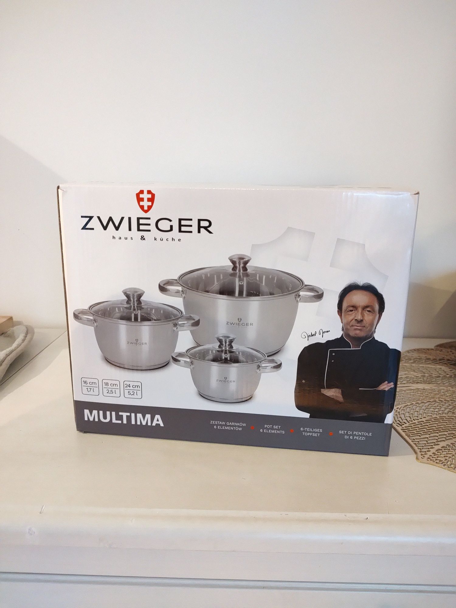 Zestaw garnków Zwieger Multima 6 elementów
