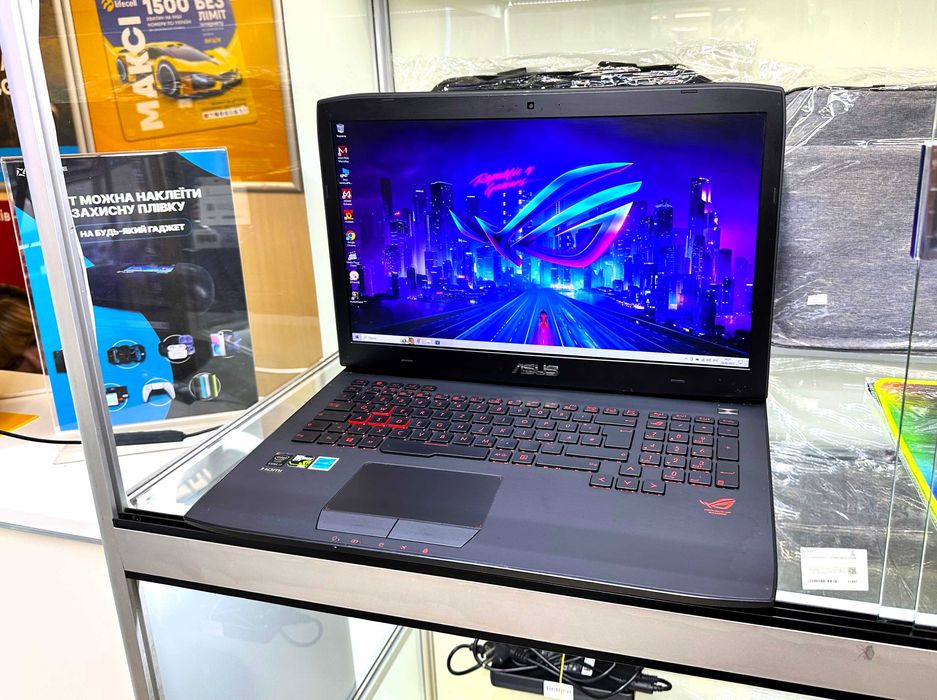 - МАГАЗИН - ASUS ROG/ Core i7 + 20gb + gtx // ИГРОВОЙ Большой Ноутбук
