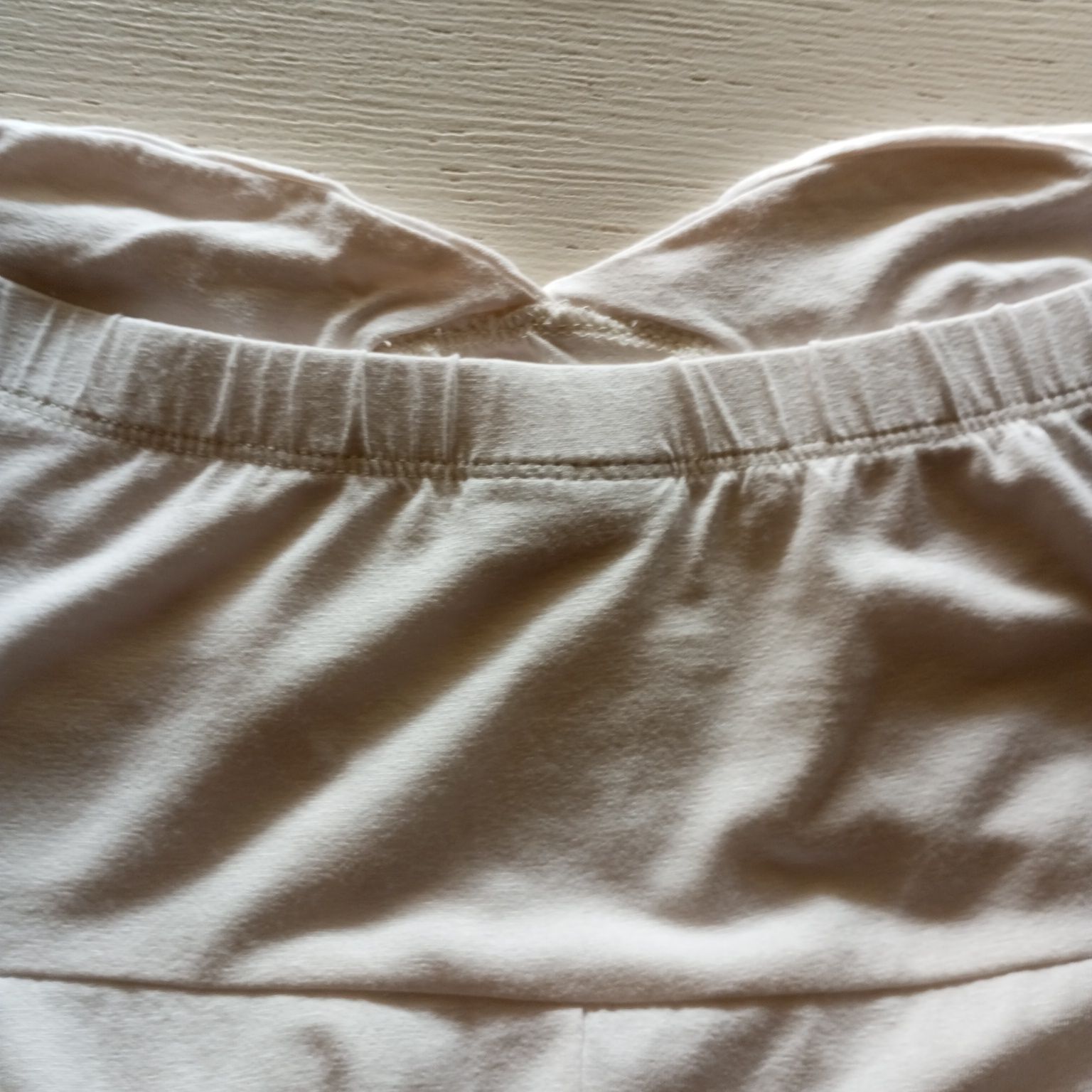 długa sukienka bez ramiączek z szydełkową aplikacją , ecru- boho/ etno