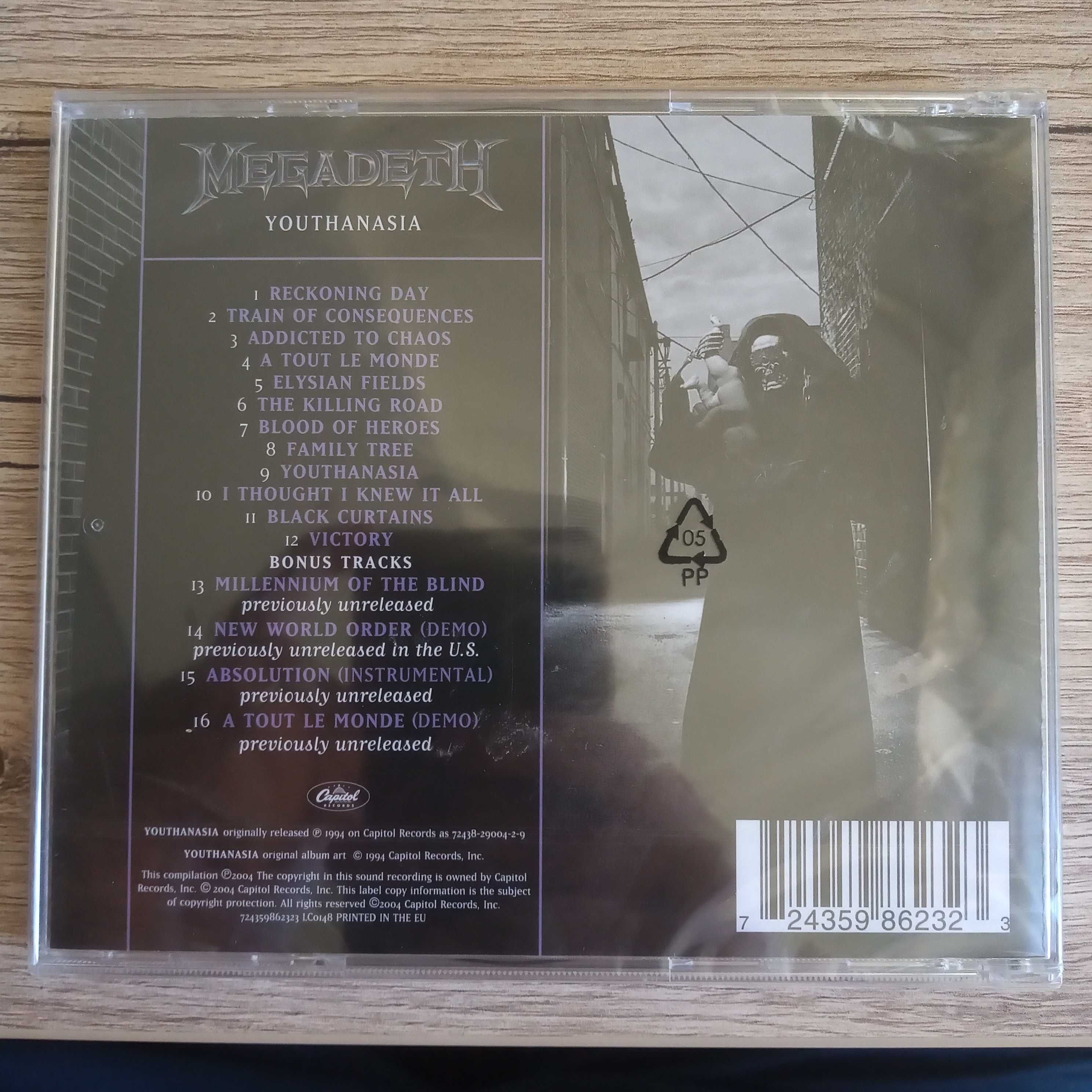 Megadeth - Youthanasia (Audio CD) - СД Диск