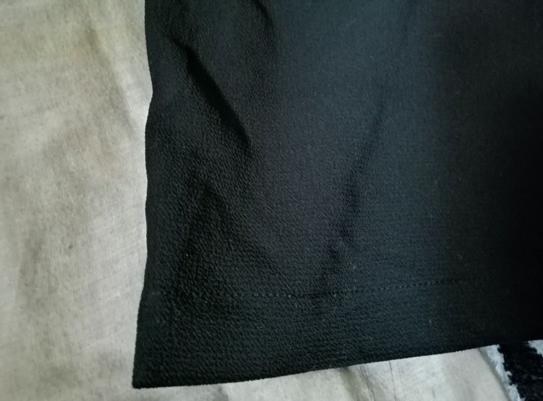 STRADIVARIUS _ bluzka koszula OVERSIZE materiał strukturalny Tłoczony