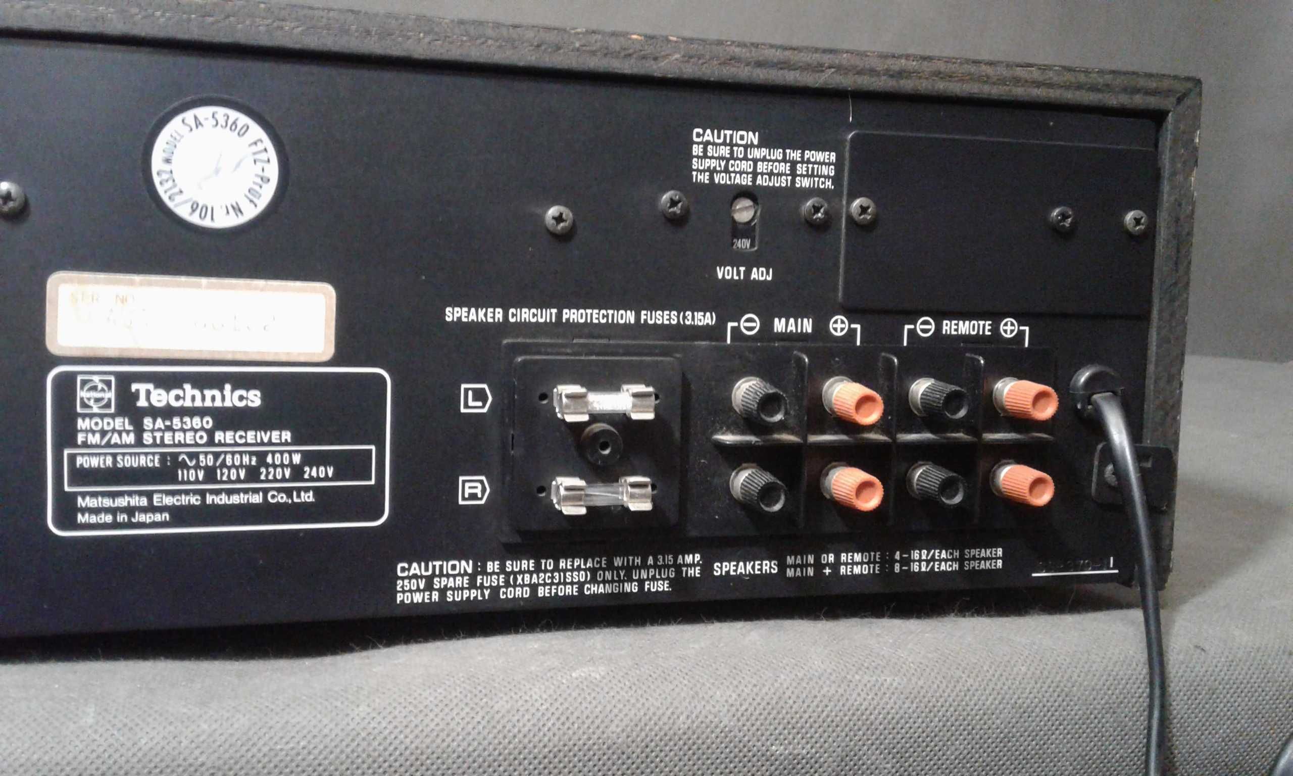 TECHNICS SA-5360,amplituner stereo
