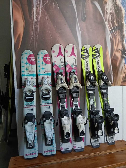 Idealne narty do nauki dla najmłodszych narciarzy/ Serwis- Sklep