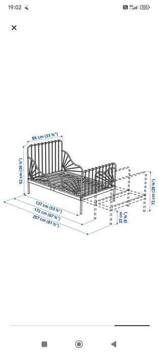 Łóżko MINNEN IKEA rośnie razem z dzieckiem