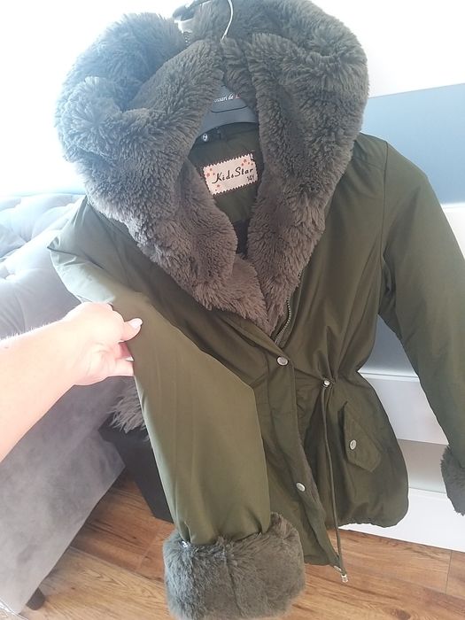 Kurteczka parka khaki