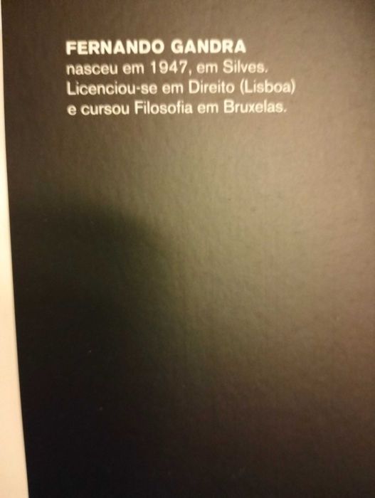Livro: O Sossego como Problema - Fernando Gandra / Ensaio