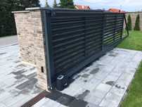 Profesjonalna instalacja automatyki, napędu do bramy przesuwnej