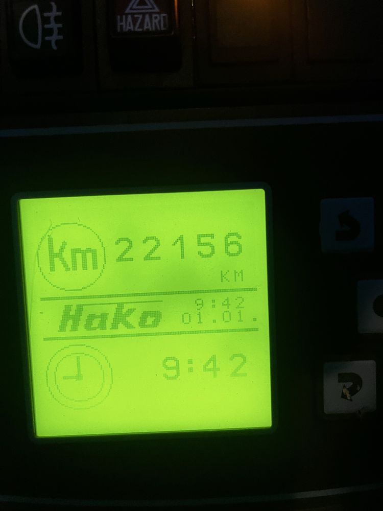 Zamiatarka Hako Citymaster 2000 chodnikowa