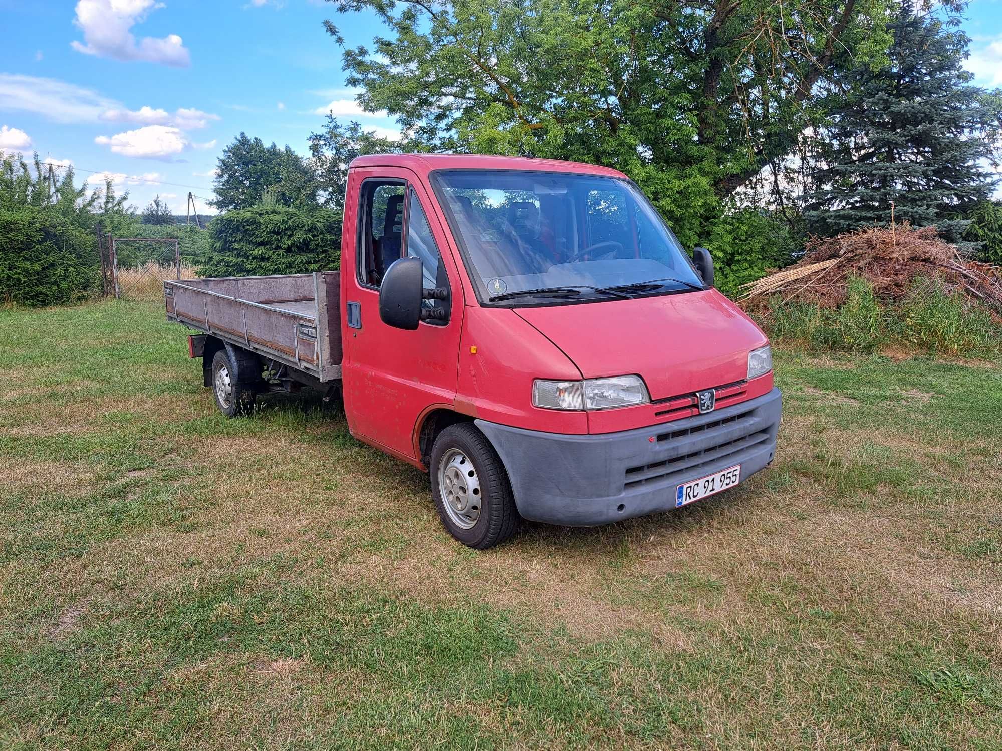 Peugeot Boxer 2.5D - Skrzyniowy - 3.5m x 2m - Sprowadzony