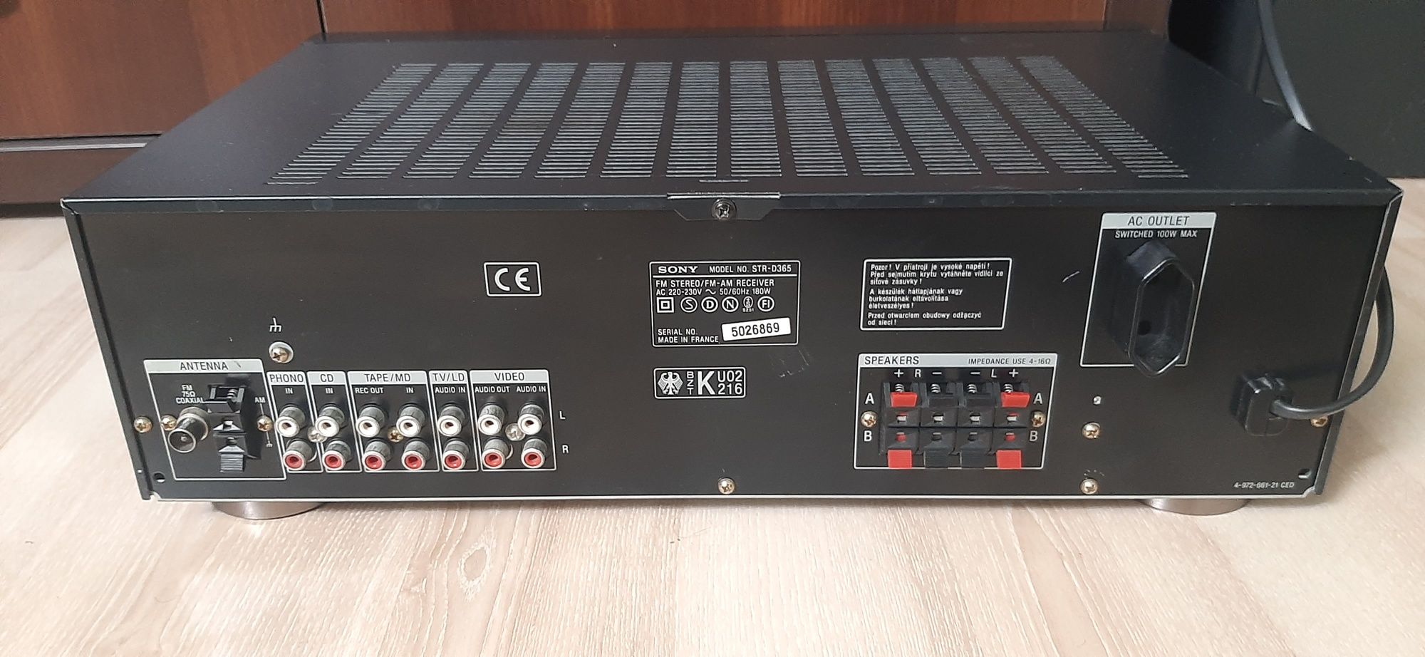 Sony Amplituner Stereo STR-D365