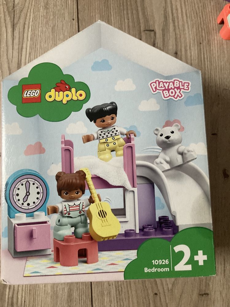 Lego duplo „sypialnia” blizniaczki