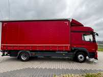 Zabudowa firanka z windą 6,15x2,5x2,48 15 paletowa, podramówka 85 cm, zdjęta z Mercedes ATEGO (pasuje do MAN TGL, TGM , DAF LF, Renault, VOLVO FL ) 2017 rok budowy , idealny stan, odsuwany dach , winda załadowcza 1,5 tony , gotowa do założenia , zabudowa,