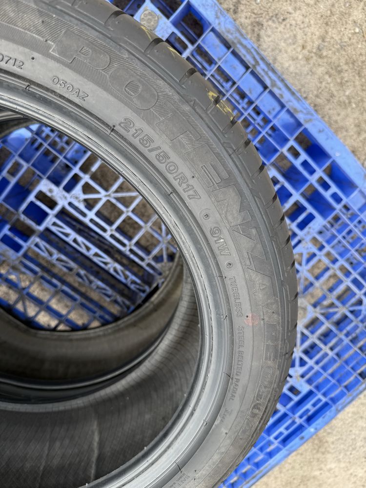 215/50 r17 Bridgestone Potenza RE050 НОВАЯ Резина летняя