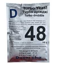 Спиртовые турбо дрожжи Dusercha 48 (140 грамм))
