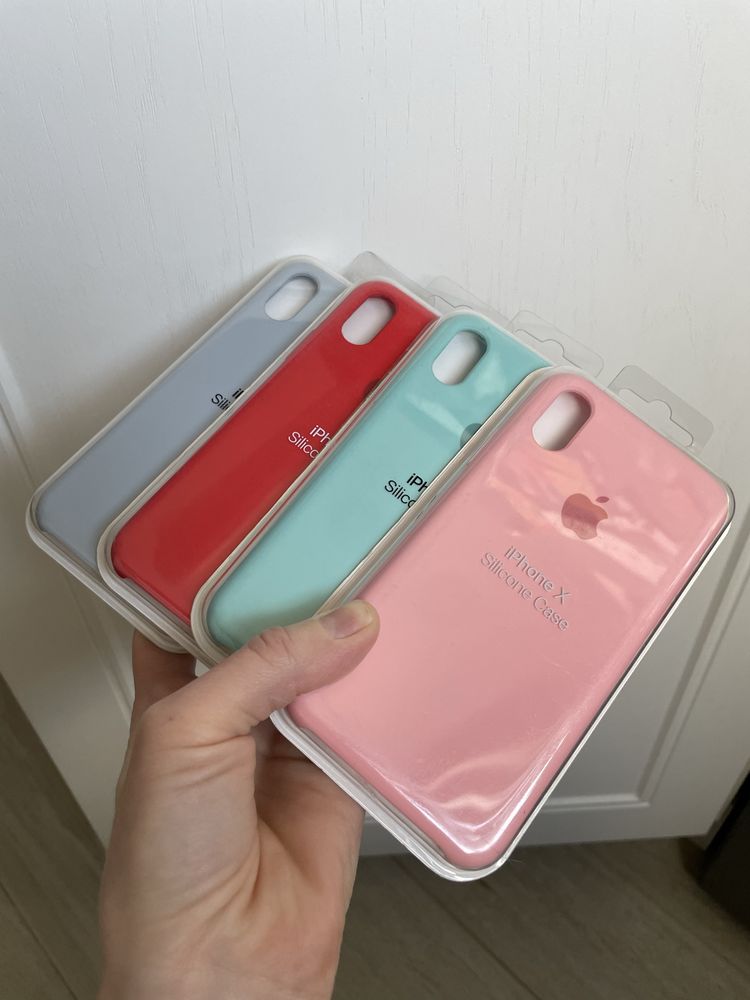 Чохол silicon case, iphone X , чехол силикон кейс на айфон