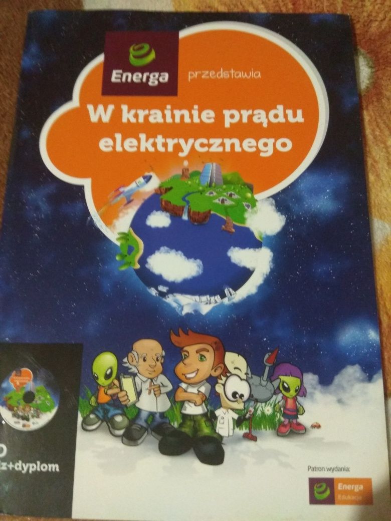 Książka dla dzieci. "W krainie prądu elektrycznego"