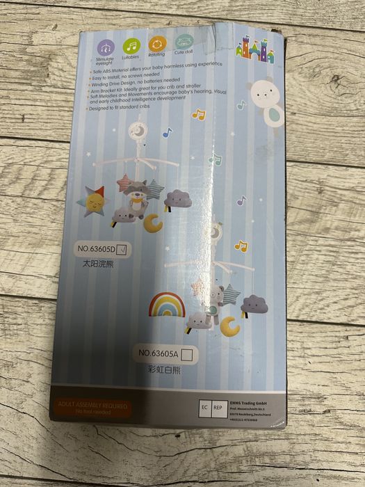 Karuzela do łóżeczka