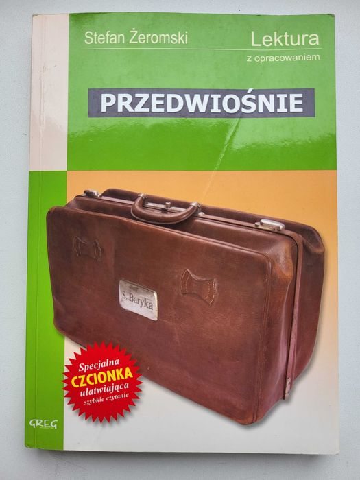 ''Przedwiośnie'' Żeromski - lektura z opracowaniem GREG