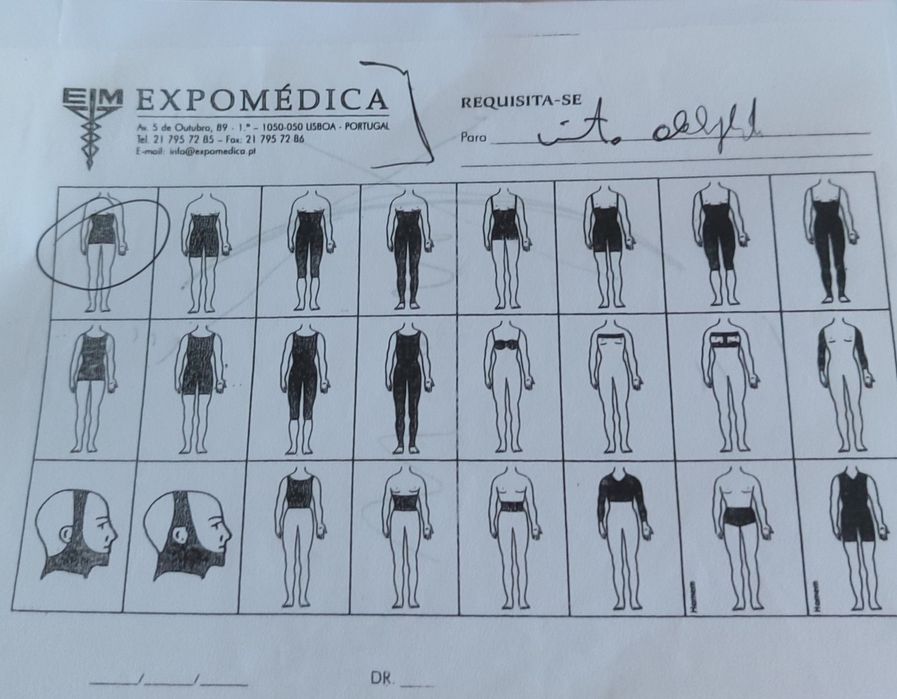 Cinta cirúrgica para abdominoplastia