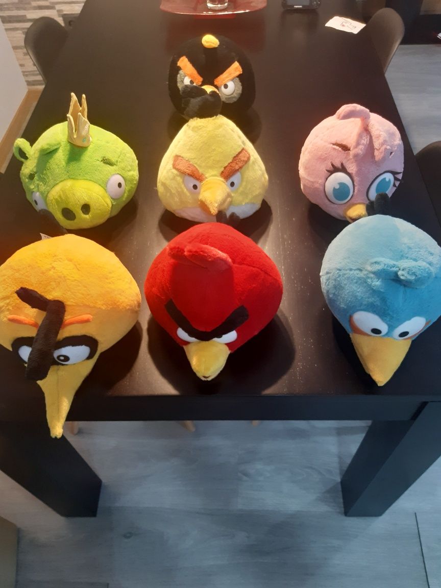 Lote de peluches Angry birds