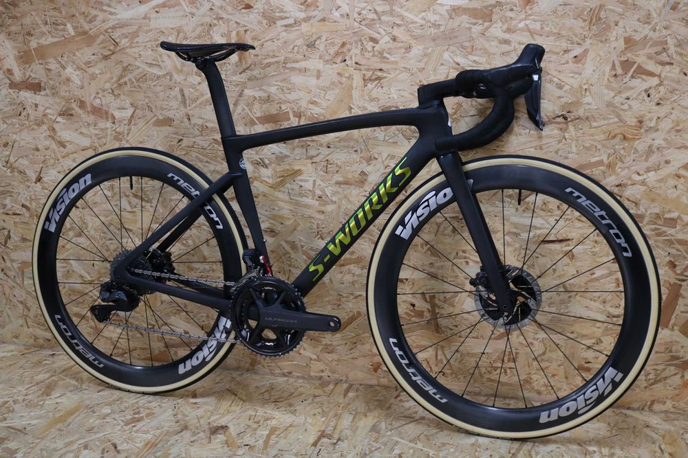 Bicicleta topo de gama Specialized Tarmac S-Works SL7 - Rodas carbono