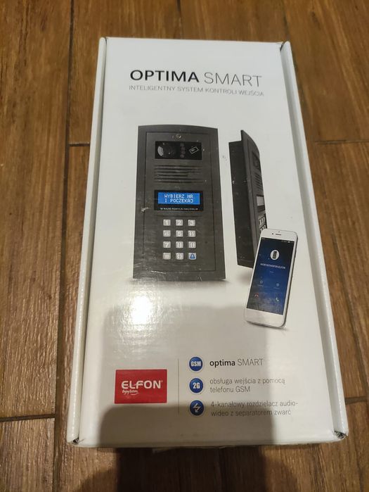 Cyfrowy Wideodomofon Domofon domowy bramowy Elfon OPTIMA Smart