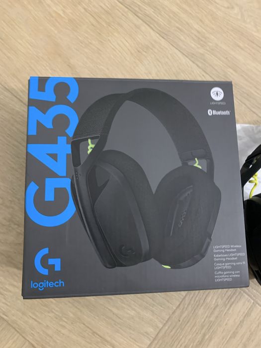Logitech g435 Lightspeed wireless наушники