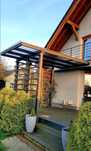 Pergola taras ogród zimowy