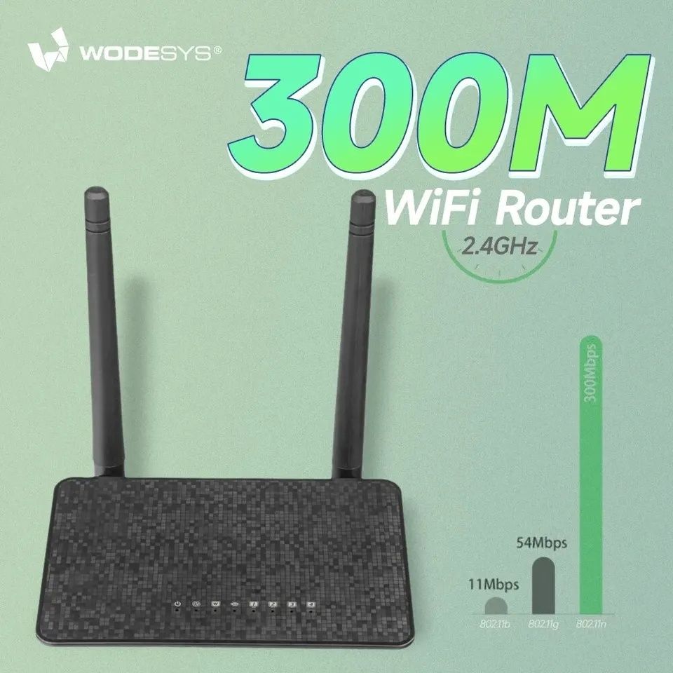 Роутер Wi Fi, повторитель репитер WODESYS 300 Мбит/С