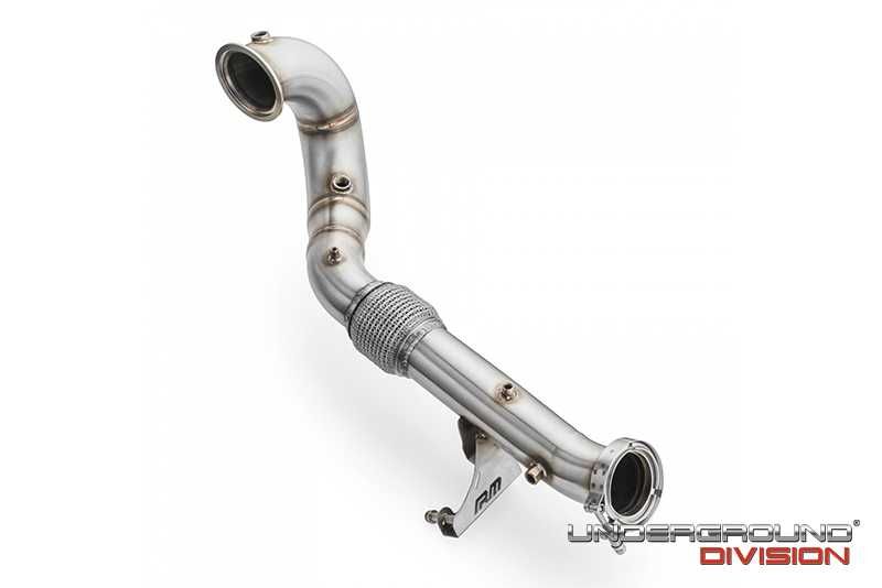 DOWNPIPE AUDI S3 8Y / VW GOLF MK8 R 2.0 TSI RM MOTORS