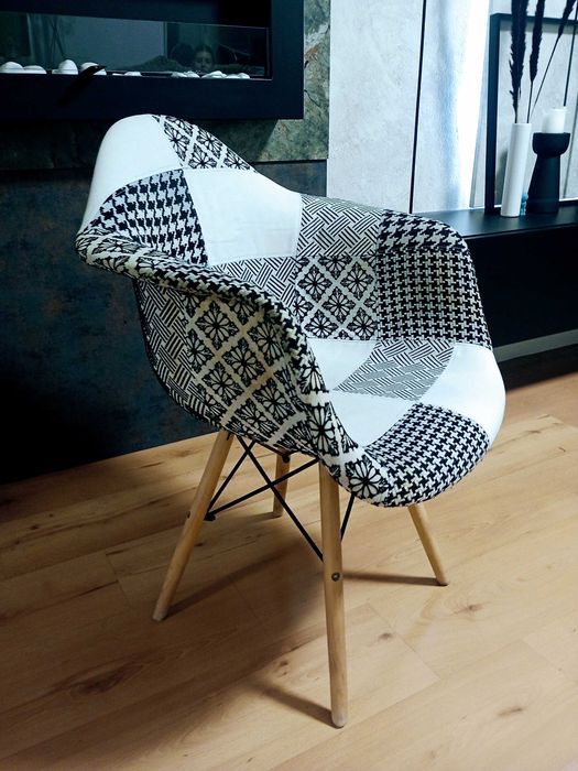 Krzesło tapicerowane Patchwork Big 018