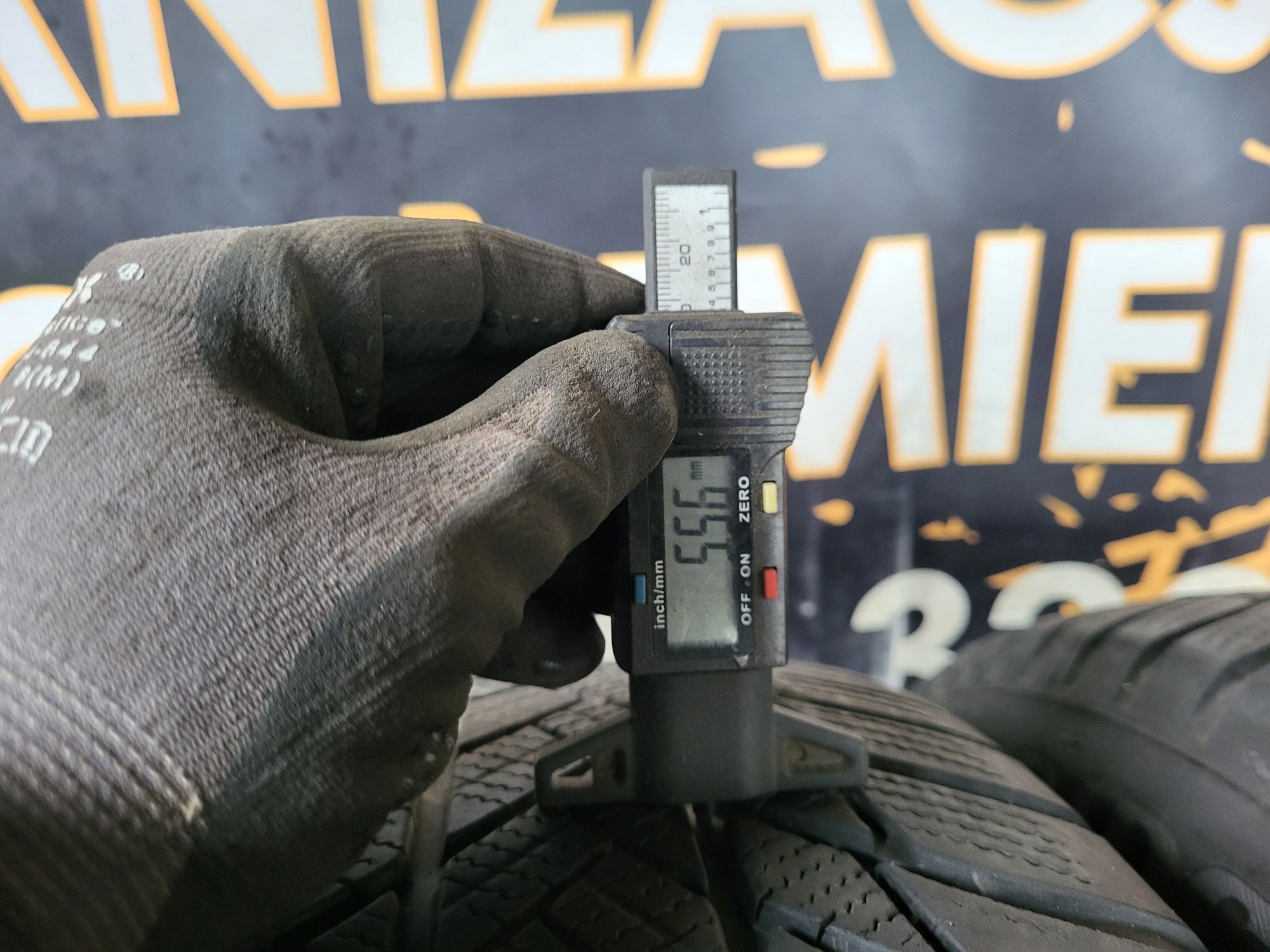 Opony zimowe 225/60/17 Bridgestone 19rok 5,5/6,3mm