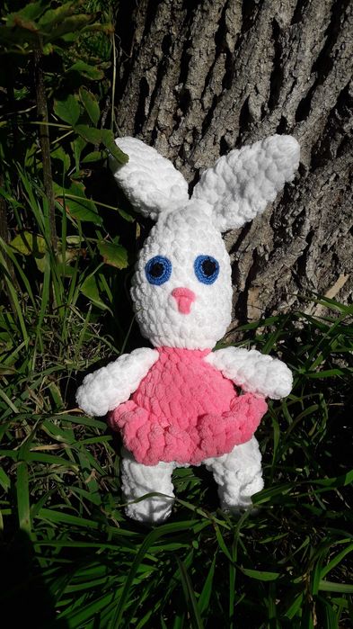 Мягкая игрушка | Зайчик | Плюшевая | Вязаная | Handmade | Новый Год