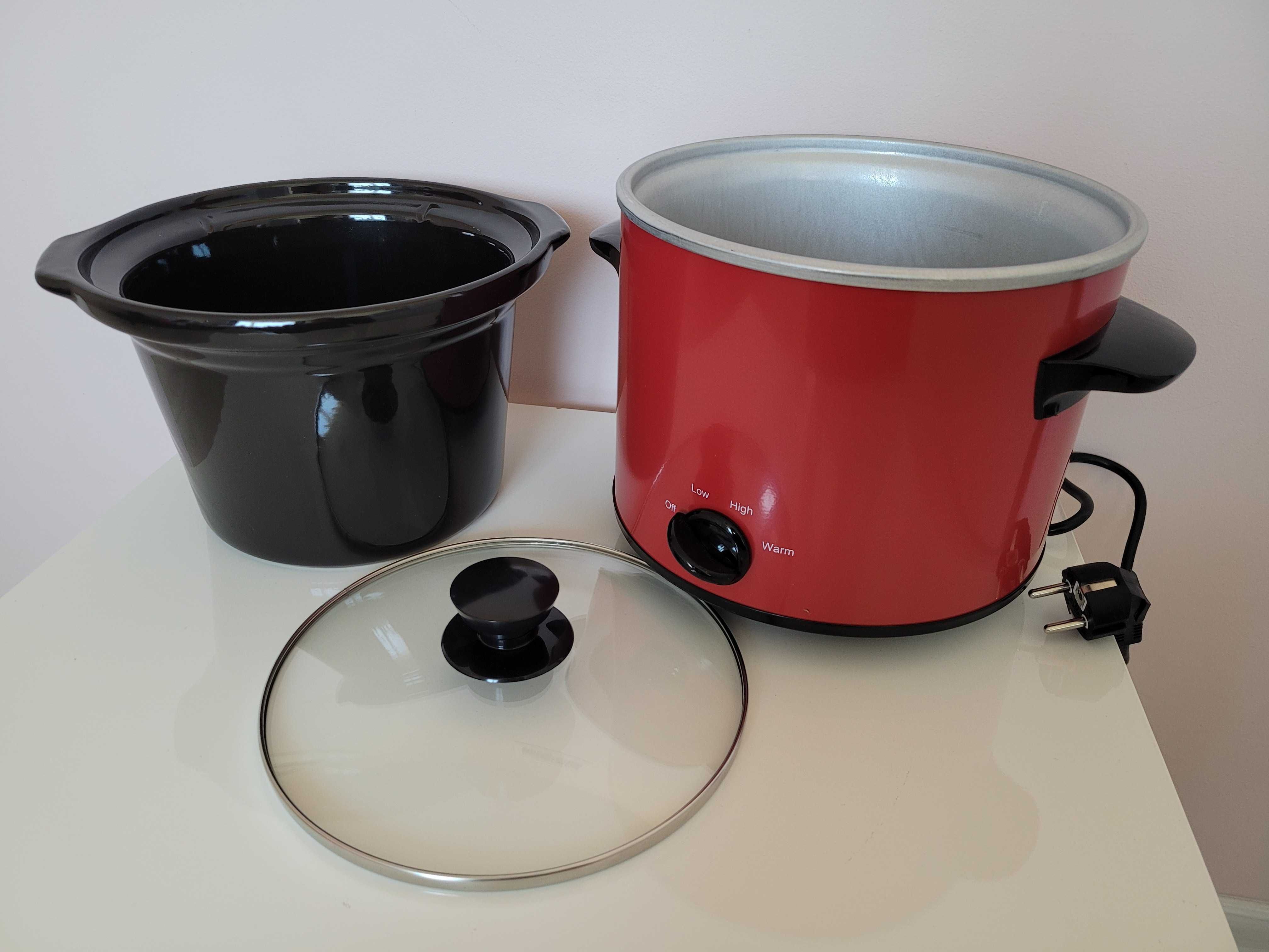 Wolnowar elektryczny slow cooker pojemność 3 litry