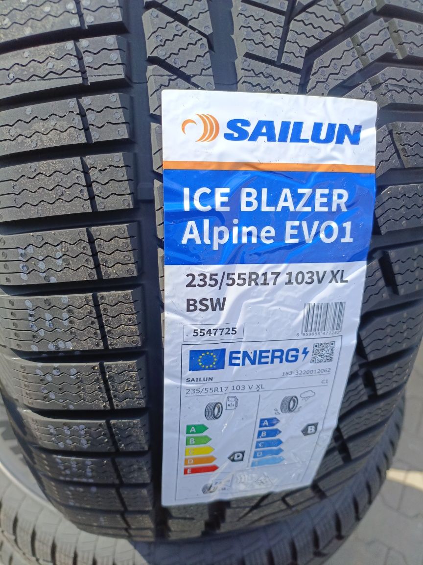 Nowe opony zimowe 235/55/17 Sailun Evo 1 , 2024r