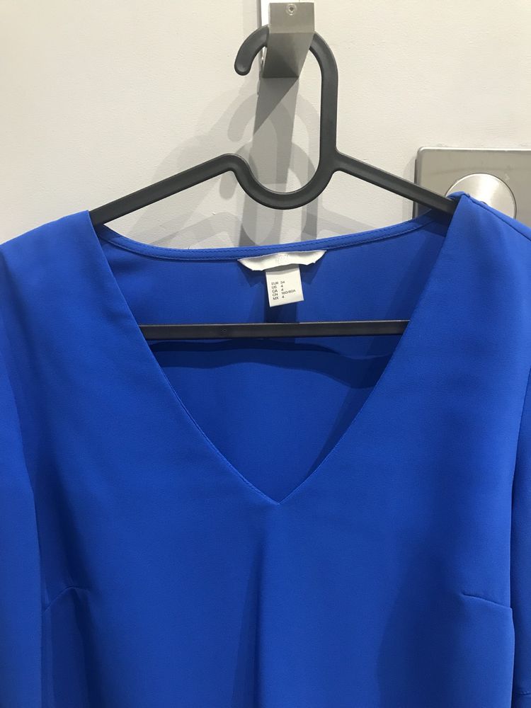 Bluzka H&M r. 34 rozkloszowane rękawy