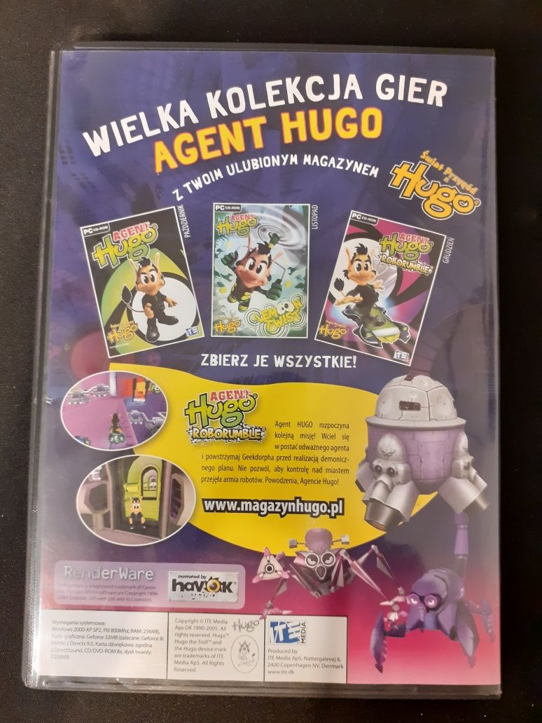 Gra Agent Hugo: Roborumble PC