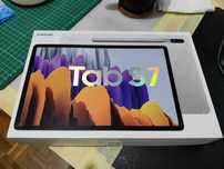 Galaxy Tab S7 128GB WiFi / Mystic Silver + Capa -- Como Novo