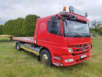 Mercedes Atego 15290 autolaweta platforma pomoc drogowa wywrotka  naja