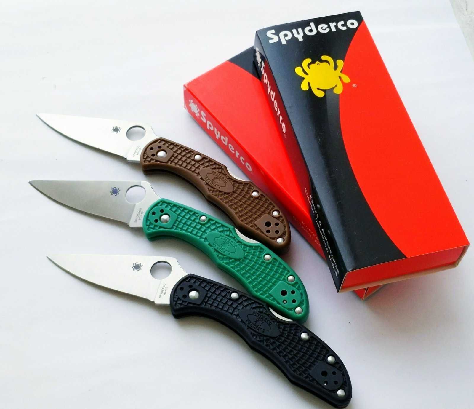 Ніж складний Spyderco Delica 4 EDC Спайдерко Деліка 4 в АСОРТИМЕНТІ