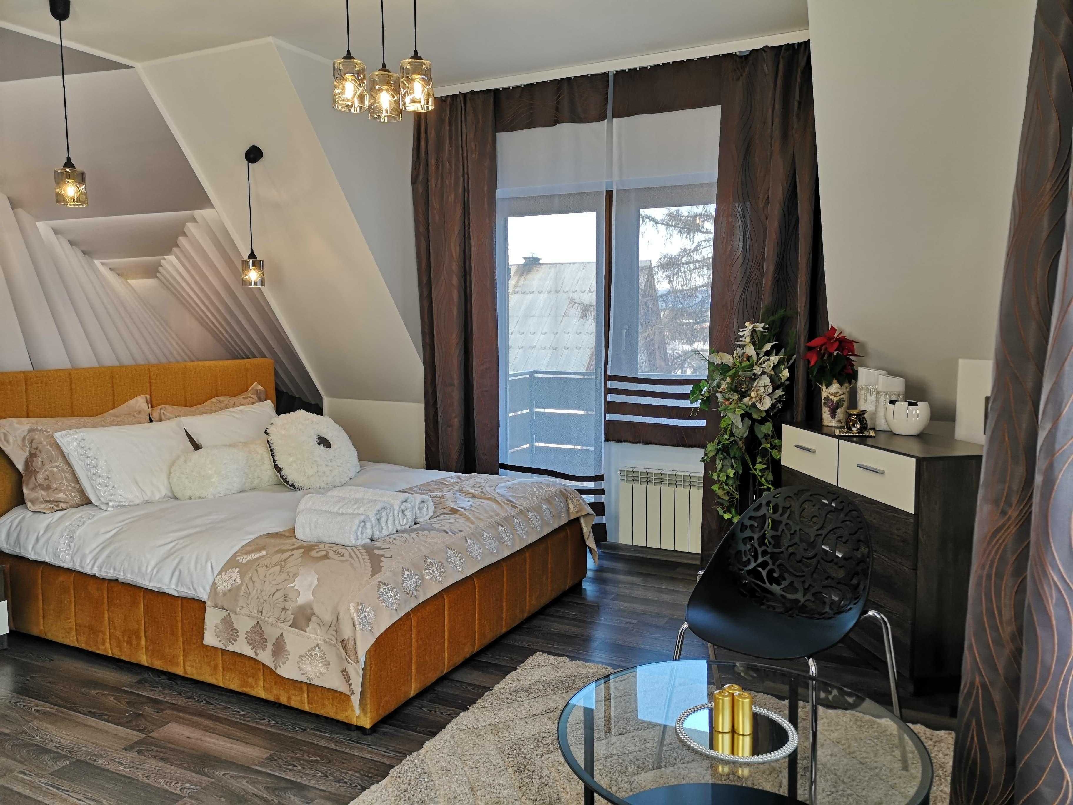 Apartament JACUZZI SAUNA ferie wynajem noclegi góry balia domek
