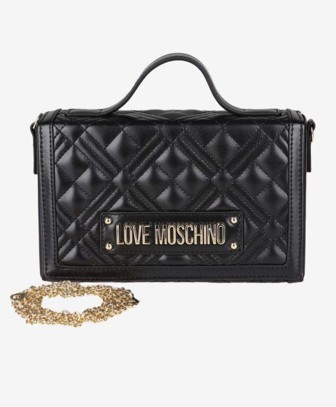 LOVE MOSCHINO nowa czarna torebka listonoszka