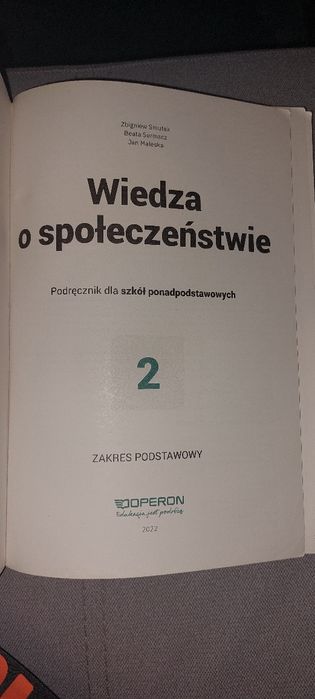 Wiedza o społeczeństwie 2