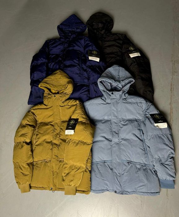 Пуховик stone island куртка