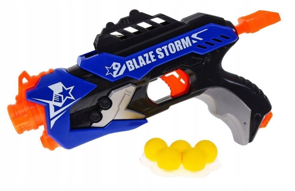 Pistolet Blaze na kulki + 5 kulek do NERF