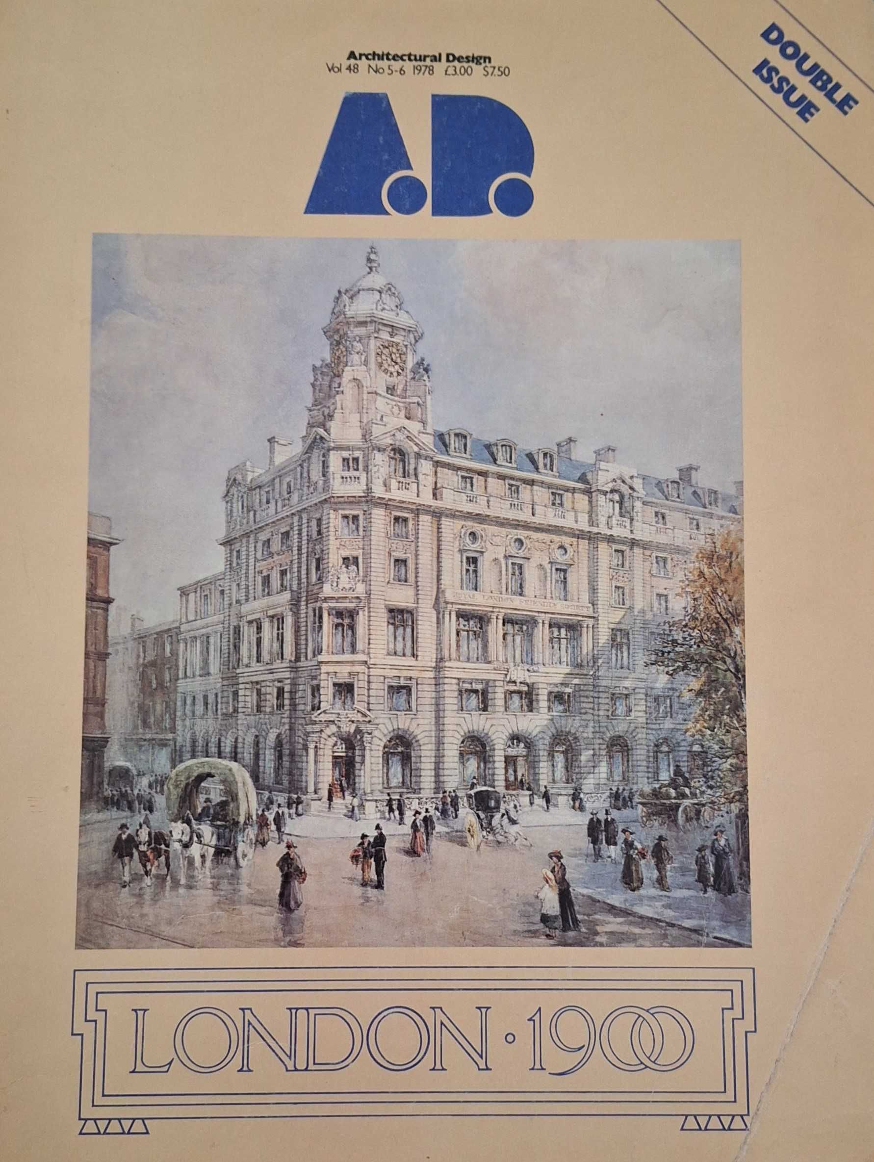 Arquitetura - Revista AD - Londres 1900