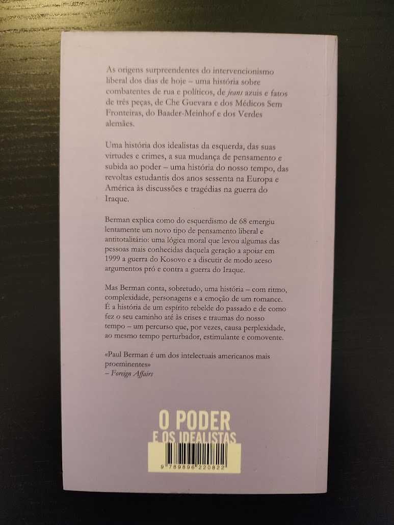 (Env. Incluído) O Poder e os Idealistas de Paul Berman
